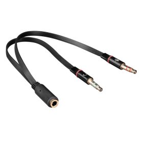   S-Link Átalakító - SL-TA68 (Audio elosztó, Bemenet: 3,5mm Jack anya, Kimenet: 3,5 Jack apa, fekete)