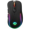 Everest Gamer Egér - SM-W75 -X-RAPID  (1600 DPI, 6 gomb, optikai, fekete, RGB LED)