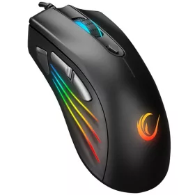   Rampage Egér Gamer - SMX-R33 LIMBO (6400DPI, 7 gomb, makro, RGB LED, 1,5m harisnyázott kábel, fekete)
