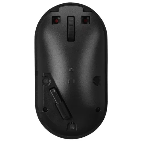 Everest Vezeték nélküli Egér - SMW-399 Black Rechargeable Su