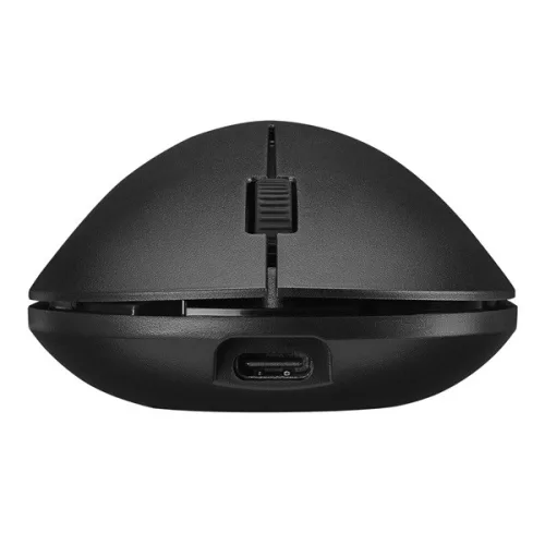 Everest Vezeték nélküli Egér - SMW-399 Black Rechargeable Su