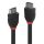 LINDY 1m High Speed HDMI kábel, Black Line