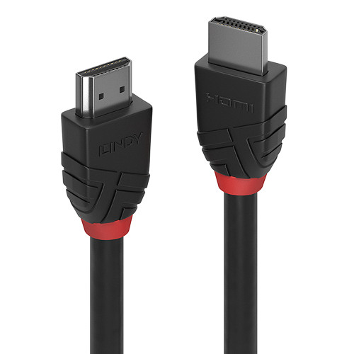 LINDY 1m High Speed HDMI kábel, Black Line