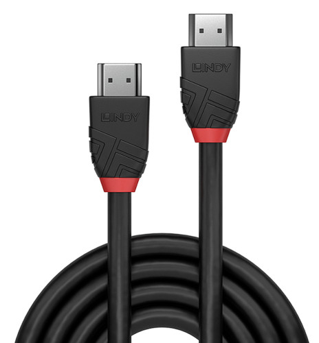 Lindy 3m High Speed HDMI Cable, Black Line