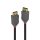 LINDY 3m DisplayPort 1.4 kábel, Anthra Line