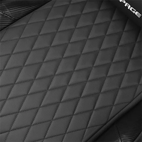 Rampage Gamer szék - KL-R71 EMPIRE (lábtartó, nagy teherbírás, fekete)