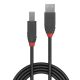 Lindy 10m USB 2.0 Type A to B Cable, Anthra Line