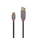 LINDY 1m USB 2.0  Type A to C kábel, Anthra Line
