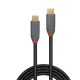 Lindy 1,5m USB 3.2  Type C Cable, 5A PD, Anthra Line