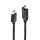 LINDY 5m DisplayPort to HDMI 10.2G kábel