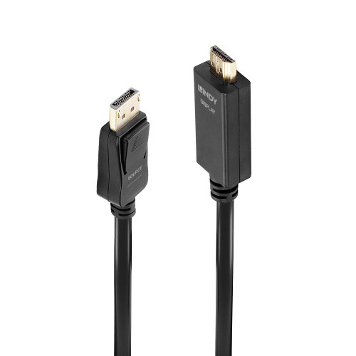 LINDY 5m DisplayPort to HDMI 10.2G kábel