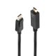 LINDY 5m DisplayPort to HDMI 10.2G kábel