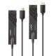 LINDY 300m HDMI 18G Fibre Optic extender