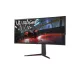 LG Monitor 38" - 38GN950P-B (NanoIPS; Ívelt; HDR600; G-Sync; 144Hz; 21:9; QHD 3840x1600; 1ms; 450cd; HDMI; DP; USB; Mag)