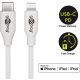 Goobay Lightning - USB Type-C adat- és töltőkábel, 1m, fehér