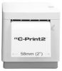 Star mC-Print2 nyomtató, USB, Ethernet, Cloud, 8 pont/mm (203 dpi), vágó, fehér