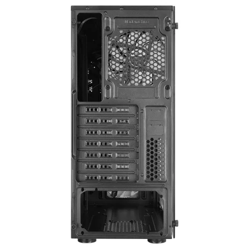 Everest Számítógépház -  PLAID V1 (fekete; üveg; ATX; alsó táp; 4x120mm RGB, 1xUSB3.0 + 2xUSB2.0)