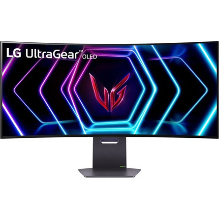 LG 39GS95QE-B UltraGear 39" ívelt OLED gaming monitor fekete 240Hz G-Sync / FreeSync Premium Pro