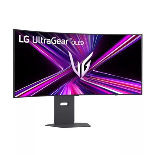 LG MON LG OLED Gaming 240Hz ívelt monitor 39" 39GX900A-B, 3440x1440, 21:9, 275cd/m2, 0,03ms, HDMIx2/DP/USBx2/USB-C (65W)