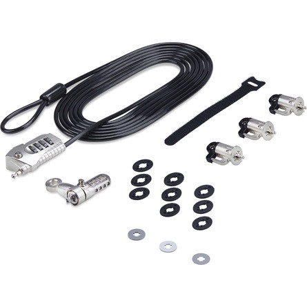 StarTech COMPUTER/PERIPHERAL LOCK KIT LAPTOP/DESKTOP 9.8FT CABLE