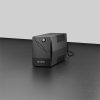 S-Link szünetmentes 800VA - FORCE U8 (800VA, 12V9Ah*1, 480W, Line-Interactive, 2 db töltő aljzat)