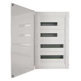   Legrand 401769 LEGRAND Practibox3 süllyesztett kiselosztó, fehér ajtóval