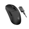 Rampage Vezeték Nélküli Egér - ZENITH PRO (PAW3395, BT/Wired/4G, NORDIC 52833, 2600DPI, 300mAh, 6 gomb, RGB, fekete)