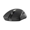 Rampage Vezeték Nélküli Egér - ZENITH PRO (PAW3395, BT/Wired/4G, NORDIC 52833, 2600DPI, 300mAh, 6 gomb, RGB, fekete)