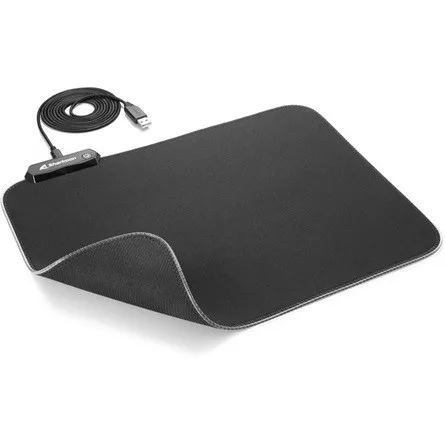 Sharkoon Egérpad - 1337 Gaming Mat RGB V2 900 (900 x 425 x 3 mm, RGB LED, lecsatlakoztatható USB kábel, fekete)