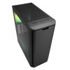 Sharkoon Számítógépház - SK3 RGB (fekete; ATX,mATX; alsó táp; 4x120mm v.; 2xUSB3.0, 1xUSB2.0, I/O)