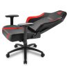 Sharkoon Gamer szék - Skiller SGS20 Black/Red (állítható magasság; állítható kartámasz; szövet; acél talp; 120kg-ig)