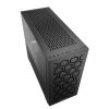 Sharkoon Számítógépház - MS-Y1000 Black (fekete; fekete belső; alsó táp; mATX; mITX; 2xUSB3.0; I/O)