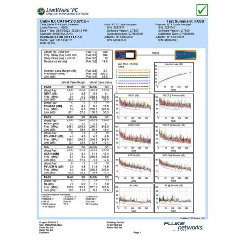 Equip Kábel Dob - 404531 (Cat6, U/UTP fali kábel, LSOH, réz, 100m)