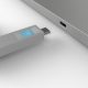 LINDY USB Type C Port Blocker, blue