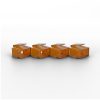 LINDY RJ45 Port Locks ORANGE 20pcs.