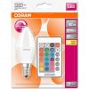 Osram Star+ 470lm RGBW E14 gyertya LED fényforrás