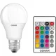 Osram Star+ 470lm RGBW E14 kis gömb LED fényforrás