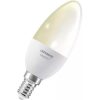 Osram Ledvance Smart+ Bluetooth vezérlésű 5W 2700K E14, dimmelhető gyertya alakú LED fényforrás