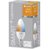 Osram Ledvance Smart+ Wifi vezérlésű 5W állítható színhőmérsékletű E14 dimmelhető gyertya LED fényforrás