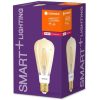 Osram Ledvance Smart+ 6W 2400K E27, dimmelhető Edison alakú filament LED fényforrás