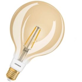  Osram Ledvance Smart+ 6W 2400K E27, dimmelhető gömb alakú filament LED fényforrás