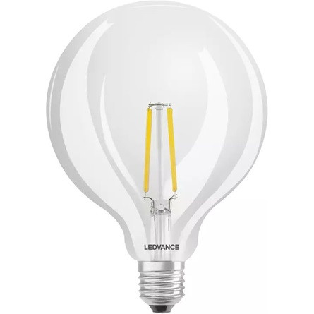 Osram Ledvance Smart+ Wifi vezérlésű 5,5W 2700K E27 dimmelhető filament nagygömb LED fényforrás