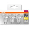 Osram Base PAR16 3db 350lm meleg-fehér GU10 spotlight LED fényforrás