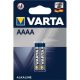 Varta Professional AAAA (LR61) alkáli elem 2db