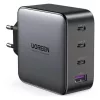 UGREEN GaN Fast 100W univerzális hálózati töltő adapter fekete