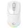 Rampage Vezeték Nélküli Egér - PROTE M5 (PAW3311, Huano 80M, 2400DPI, 400mAh, 6 gomb, RGB, Type-C, fehér)
