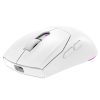 Rampage Vezeték Nélküli Egér - PROTE M5 (PAW3311, Huano 80M, 2400DPI, 400mAh, 6 gomb, RGB, Type-C, fehér)
