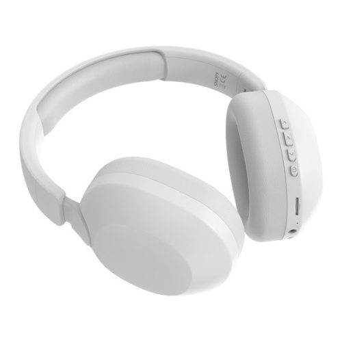 Snopy Fejhallgató Vezeték Nélküli - SN-BT37 White (Bluetooth/AUX/TF Card, hang.szab., mikrofon, fehér)