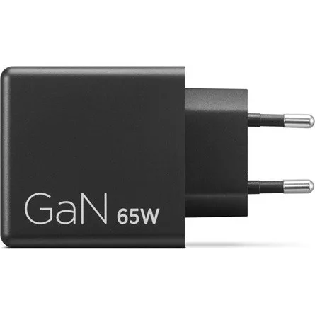 LENOVO-COM LENOVO AC Adapter - Dual USB-C 65W GaN Charger Black - EU