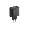LENOVO-COM LENOVO AC Adapter - Dual USB-C 65W GaN Charger Black - EU